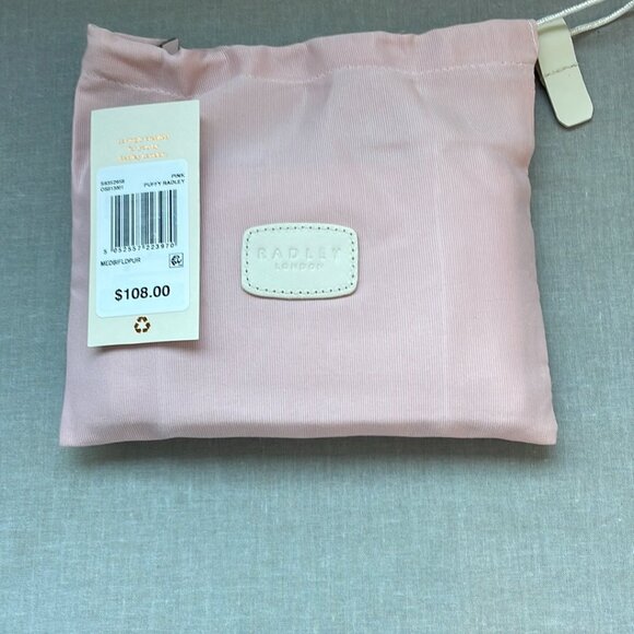 NWT RADLEY LONDON Pink Leather Wallet - Picture 12 of 12